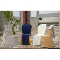 Housse de chaise en tissu Aura