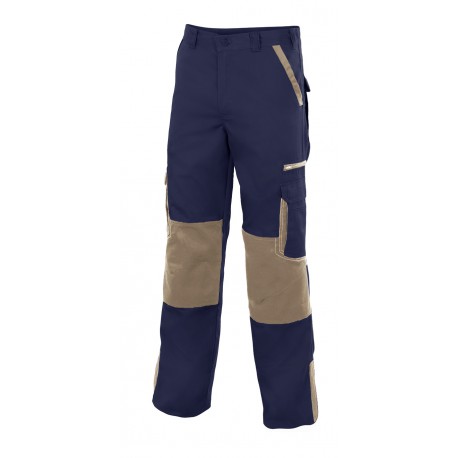 Pants bicolor multibolsillos with tissue reinforcement Series LEAD 