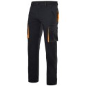 Pant stretch two-tone multibolsillos Series 103008S 