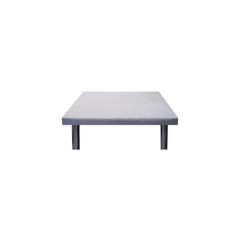 Funda de mesa ajustable gris para mesas redondas, resistente al agua,  resistente al viento, protector de mesa para mesa de comedor, lavable a  máquina